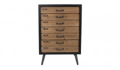 OFFICE CABINET WOOD WITH DRAWERS LARGE 